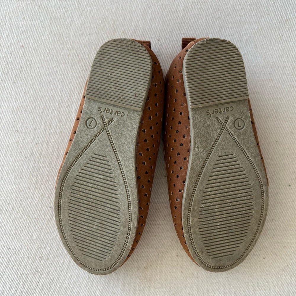 Carters girls ballet flats size 7